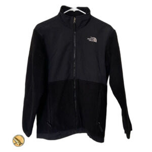The North Face Youth Girls Denali Fleece Jacket — XL / TG (18/20), Black